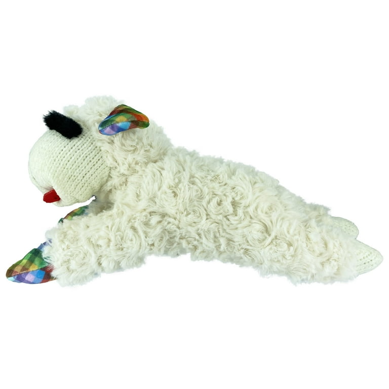 Multipet Lamb Chop Dog Toy, 10 inch Toy