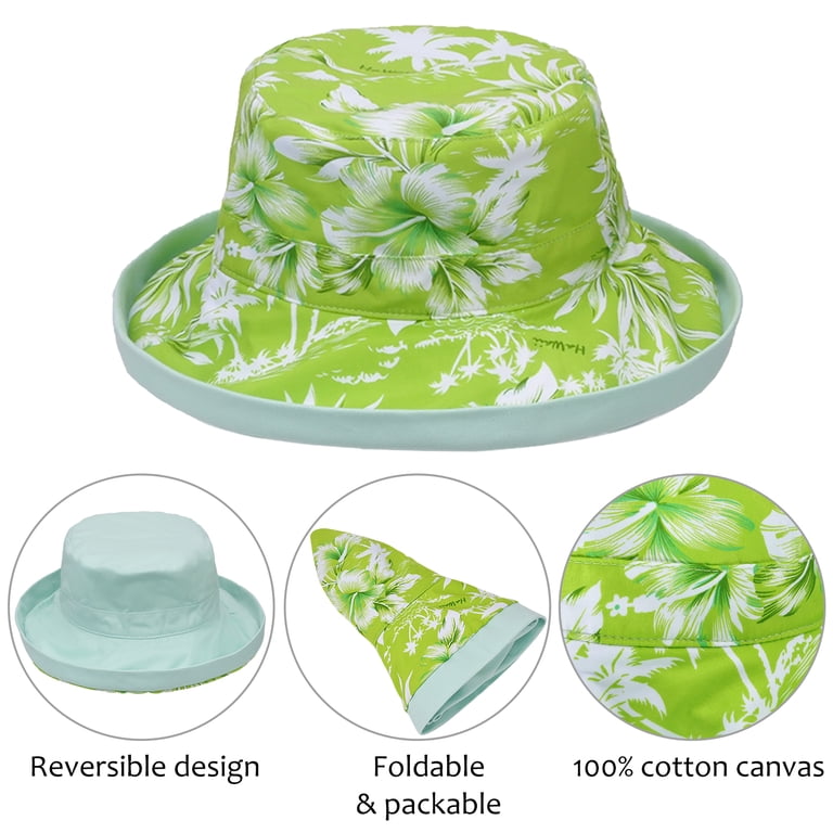 Women\'s Reversible Bucket Hat UPF 50+ Sun Protection Wide Brim Travel Cap Women main image 4