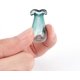 thumbnail image 3 of 5 mini jarrones de cristal de 2,5 cm (1 pulgada) con forma de bigote de gato., 3 of 7
