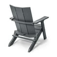 thumbnail image 2 of Birds Choice Stanton Folding Adirondack Chair for Outdoors, Gray, 2 of 3