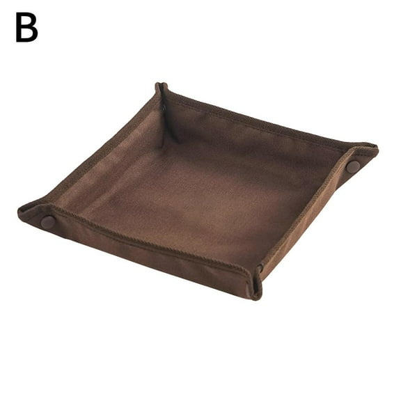 Outdoor Camping Storage Tray, Travel Storage Box, Portable Folding Square Tray, T7D3