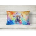 thumbnail image 2 of Hippie Animal Moose Throw Pillow 12 in x 16 in, 2 of 4