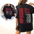 thumbnail image 3 of 2 Sided AMPERSANDONE Graphic T-Shirt, Born To Define Casual Streetwear Tee, MHS02, 3 of 6