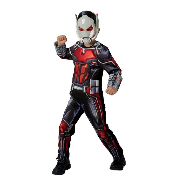 Ant-Man - Disfraz Deluxe Niños (Rojo)