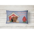 thumbnail image 2 of Carolines Treasures BB2884PW1216 Dog House Collection Dachshund Red Brown Canvas Fabric Decorative Pillow  12H x16W, 2 of 2