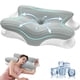 thumbnail image 1 of Almohada Memory Foam, Almohada Cervical para Aliviar el Dolor de Cuello, Almohada Ortopédica para Quienes Duermen de Lado, Boca Arriba y Boca Abajo, con Funda de Almohada, 1 of 7
