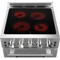 thumbnail image 6 of Forno Loiano 24 Inch Freestanding Electric Range Stainless Steel with Storage Drawer, 6 of 8
