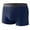 Navy, variant on Xuety Underwear for men High Performance Mesh Boxer Briefs Supportive Athletic Underwear Fit
