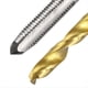 thumbnail image 4 of Juego de Brocas, Machos de Roscar de Flauta Recta M5 X 0,8 y Brocas Helicoidales de 4,2 mm con Revestimiento de Titanio, Herramientas de Roscado HSS6542, 4 of 7