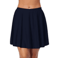 thumbnail image 4 of Hilor Women's High Waisted Swim Skirt Athletic A Line Tankini Skort Swim Bottom, 4 of 8