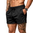 thumbnail image 7 of Men's 2 Pack Gym Workout Shorts Athletic 3 Inch Running Shorts 3XL, 7 of 7
