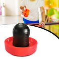 thumbnail image 3 of Luwecf Air Hockey Pusher for Adults and Kids Standard Air Hockey Slider Goal Handles Pusher for Entertainment Game Table Red, 3 of 5