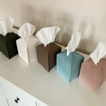 thumbnail image 5 of Leather tissue storage bag Creative fashion various color tissue box Simple fashion household tissue bag, 5 of 5