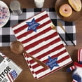 thumbnail image 5 of Moocorvic 4th of July Decorations Flag Gnomes Kitchen Towels Patriotic Decorations Memorial Day Independence Day Dish Towels, 5 of 7
