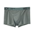 thumbnail image 2 of Nrmvnmi Men Sexy Mesh Boxer Briefs Low Rise Stretch Breathable Underwear Boxer Green-4XL, 2 of 3