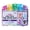 Mega, variant on Tulip 5 Color One-Step Tie-Dye Kit Mega Bright Rainbow Dye in 8 fl oz bottles