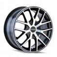 thumbnail image 1 of 4-100, 4-114.3 PCD Tr60 Black Machined Face & Ring Wheel, 1 of 1