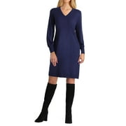 Isaac Mizrahi Women's Sweater Dress Blue Size X-Large