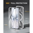 thumbnail image 3 of Funda Miracase para iPhone 17 de 6,3" con protección militar y diseño transparente, 3 of 7