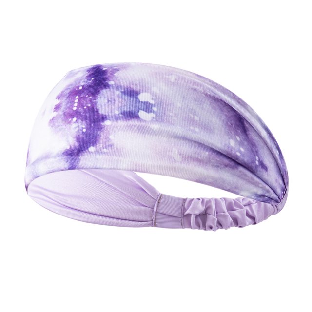 Bandeau de Yoga, Séchage Rapide, Absorption de la Sueur, Respirant, pour Randonnée, Entraînement Physique, Violet, Vert, Bleu, Jaune, Rouge, Rose