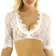 thumbnail image 1 of Gibobby Lencería sexy para mujer Blusa Para Oktoberfest Blusa Negra Mujer Dirndl Blusa Encaje Dirndl Elegante(Blanco, XXXXXL), 1 of 5