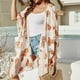 thumbnail image 4 of Beach Kimono Gasa Blusas de pya Amarillo Zulema Cárdigan tipo kimono de playa, 4 of 8