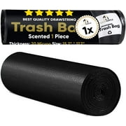 Car Trash Bag Drawstring Roll 4-5 Gallon Capacity Plastic (20 Count) (1-Pack)