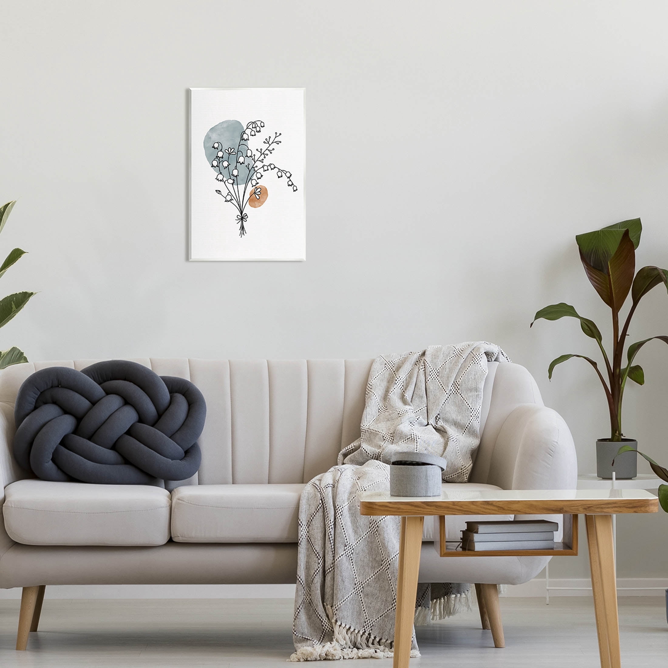 Stupell Industries Lily of the Valley Wildflower Graphic Art Unframed Art Print Wall Art, Design by JJ Design House LLC