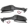 thumbnail image 3 of Motorcycle Mirror, Upgrade Parts Side View Mirrors Anti Vibration Increased Visibility  For Motorbike, 3 of 8