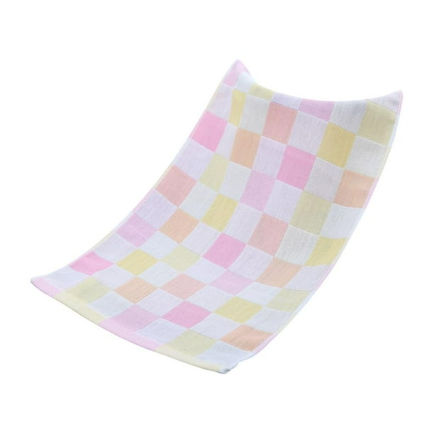 Bebé Niños Niños Toalla De Mano Cuadros Cocina Colgando Toalla Toalla Suave Rosa 25x50cm
