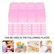 thumbnail image 5 of GOOHOCHY 5 prácticos organizadores para tabletas, cajas de medicamentos portátiles, fundas para tabletas portátiles, accesorios para tabletas, 5 of 8