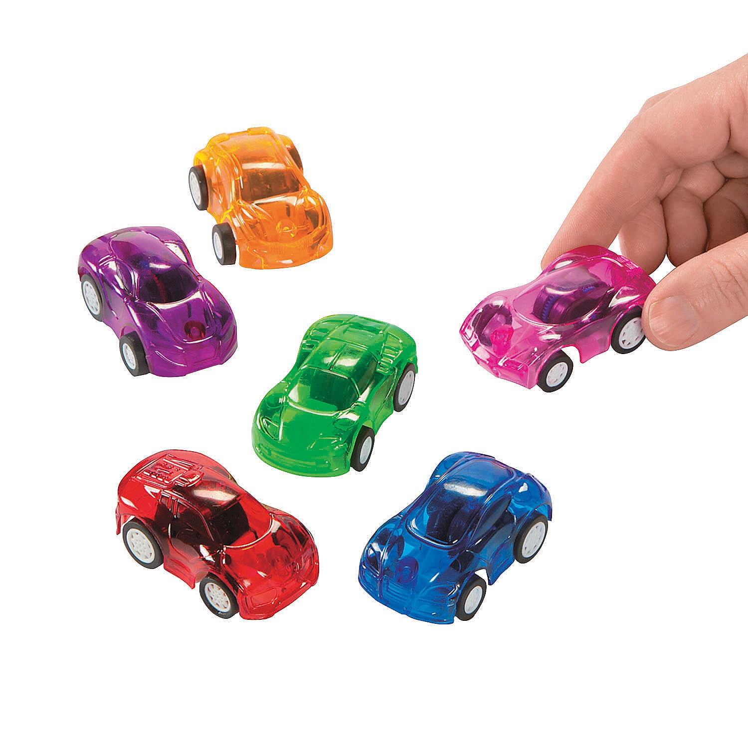 Vp Pull Back Cars (6Pc/Pbh) 6 Pbh/Un - Party Favors - 36 Pieces