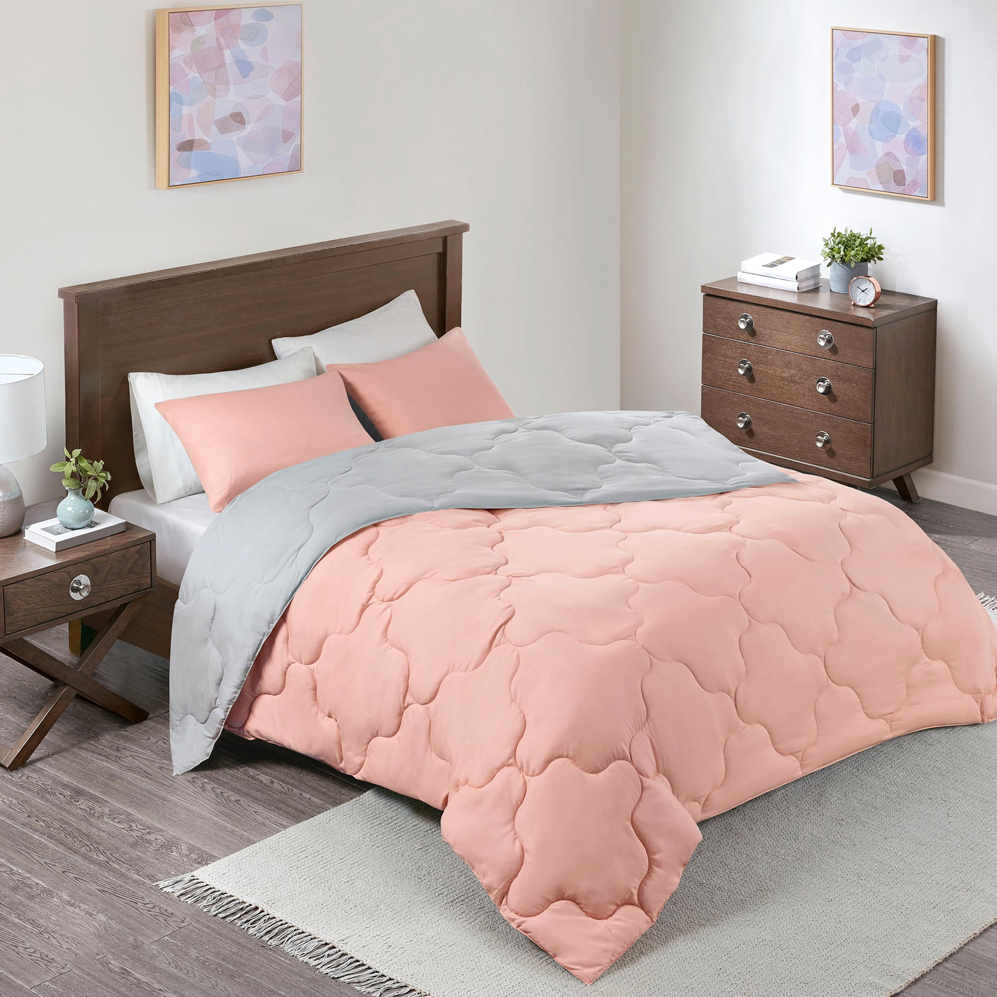 Comfort Spaces Vixie Reversible Down Alternative Comforter Set