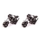 thumbnail image 2 of Advancent Auténticos vehículos de True Metal - Modelo de motocicleta altamente detallado y articulado Arte del hierro Gran idea de regalo color de color negro 14 cm * 6 cm * 7 cm 2Conjunto, 2 of 6