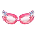 thumbnail image 2 of Gafas de natación antivaho ajustables con decoración de algodón para niños. Rose Red Horse, 2 of 7