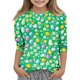 thumbnail image 2 of Blusas y camisas de manga larga con cuello redondo y estampado de Pascua, camiseta interior de cuello redondo y manga tres cuartos para niños de talla mediana y grande., 2 of 9