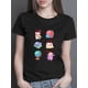 thumbnail image 1 of Girls' School-Themed T-Shirt - Soft Knit Light Grey Top with Cute Book, Pencil Box, Globe & Pastel Characters - Back-to-School outfit - Machine Washable everyday Learning apparel, 1 of 6