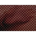 thumbnail image 5 of oneOone Cotton Poplin Maroon Fabric Polka Sewing Fabric By The Yard Printed Diy Clothing Sewing Supplies 56 Inch Wide, 5 of 6