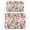 White-587, variant on 2 Pack Washable Rubber Leaves Multicolored Flower Dish Drying Mats for Kitchen Counter Home Large Coffee Bar Pad Accessories and Decor for Utensils Stemware (2pcs 18''x24'' 19.5''x12'')