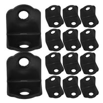 FRCOLOR 20Pcs Angle Brackets for Wood Right Angle Corner Bracket 90 Degree L Shape Corner Brace Brackets