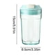 thumbnail image 3 of Vaso portátil de plástico para verano con cordón, tapa hermética, función de doble bebida, 15 oz para café, agua, bebidas heladas, hombres y mujeres, 3 of 6