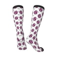 thumbnail image 4 of Balery Cute Number 8 Printed Novelty Socks Men's Women's Crew Socks Sports Socks Knee High Socks Cotton Socks Quirky and Cool Socks, 4 of 9