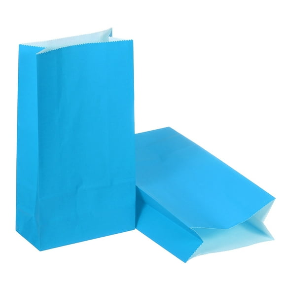 Party Favor Bag, 25 Pcs Mini Paper Candy Bags Gift Treat Celebration Blue
