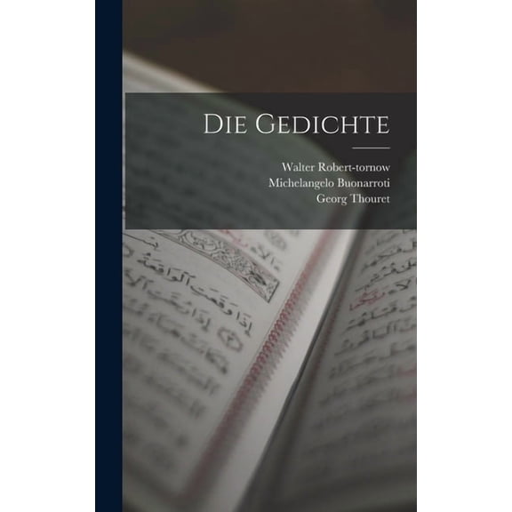 Die Gedichte, (Hardcover)