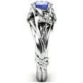 thumbnail image 3 of Nature And Vintage Inspired Tanzanite Engagement Ring, 3 of 4
