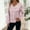*Pink, variant on ClodeEU Women's Sequin Shirts,Long Sleeve V Neck Sparkly Top,Casual Trendy T Shirts Green,Womens Plus L