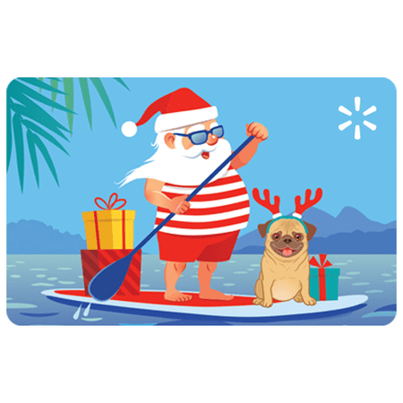 Beach Santa Walmart eGift Card