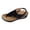 Black, variant on Women's Wedge Orthotic Flops Sandals Rest Toe Backstrap Fashion Boho Adjustable Summer Comfy Platform T-Strap Thong Dressy Walking Beach Sandals