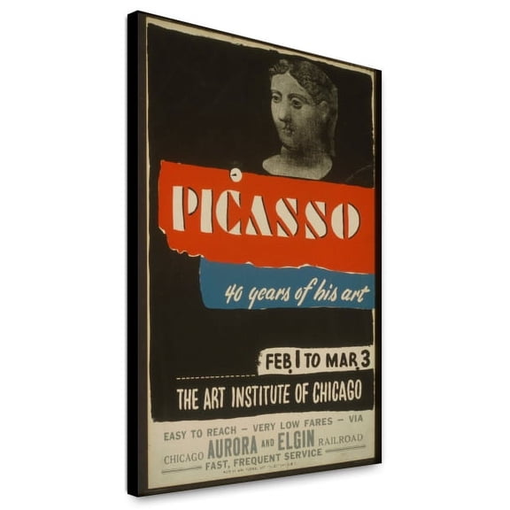 Canvas Print: Picasso--40 Years Of His Art, circa 1936