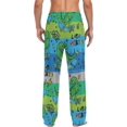 thumbnail image 2 of Top-kevin Red Fire Truck Pajama Pants Men's Pajama Bottoms Lounge Sleepwear PJs Casual Sleep Pants, 2 of 11